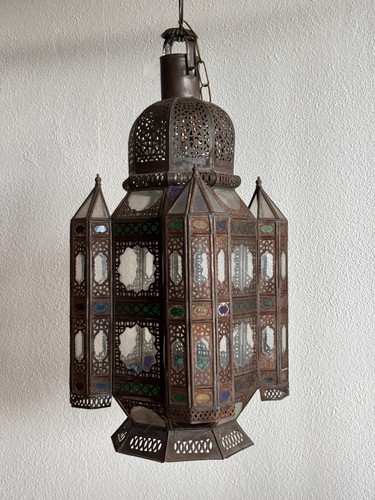 Ancienne lanterne marocaine - ancienne,