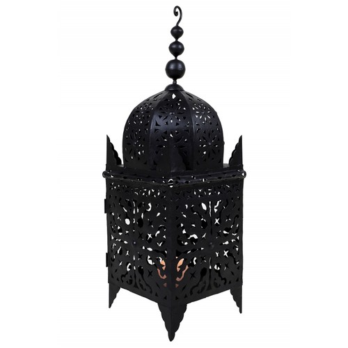 Lanterne orientale noire - lanterne, en